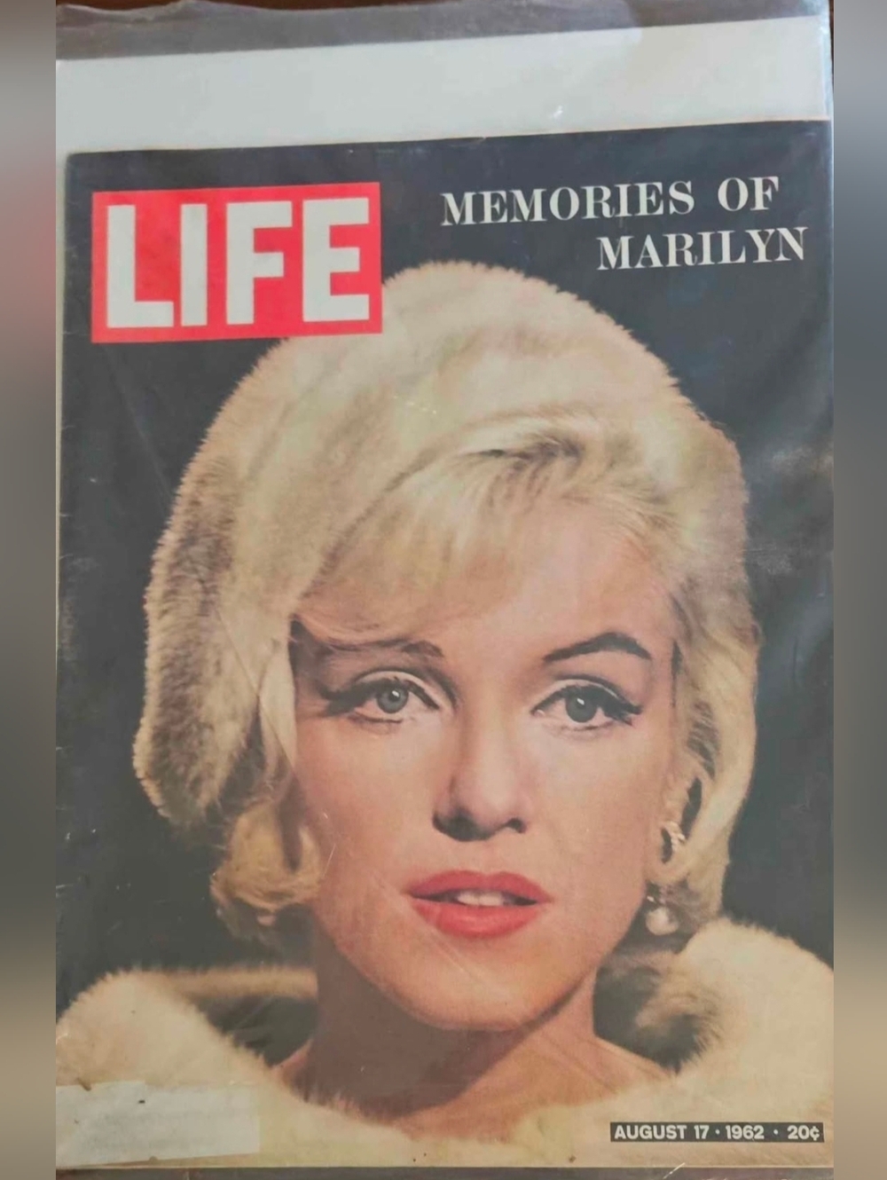LIFE Magazine "Memories of Marilyn" Cover